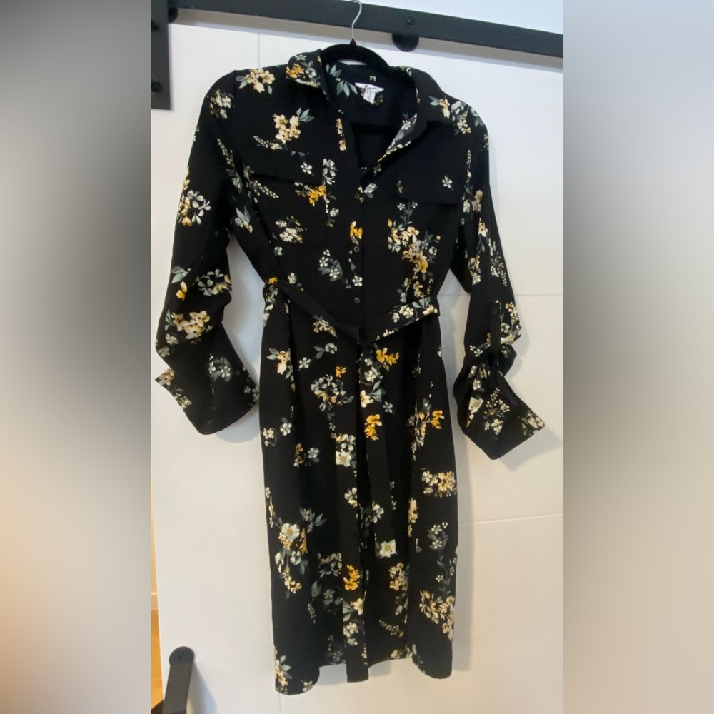 ⚫️ Thyme maternity ⚫️ maternity dress with tie - size small